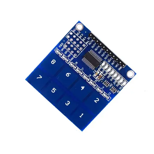 NEW 8 Way Digital Touch Capacitive Sensor Switch Module 