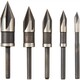 6mm - 19mm Center Countersink Drill Bits for Most Machinable Metals and Wood