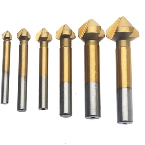 Wholesale Titanium Chamfering Cutter HSS Center Countersink Drill Bits for Cutting Clean Holes