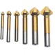 Wholesale Titanium Chamfering Cutter HSS Center Countersink Drill Bits for Cutting Clean Holes