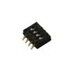 Sliding Socoje DIP Switch  with seal 25MA 24V 1.27MM 4-bit