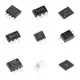 Piano key style 2.54MM dip switch bent foot red side dial DIP plug 2/3/4/5/6/8/10P position Side switch