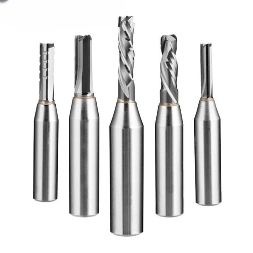 Tungsten Carbide Tipped Woodworking Straight Router Bits Wood for Woodworking Carving Bits Woodworking Cutter