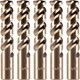 Socoje 3/8&quot; Cobalt Drill Bit(5Pcs) M35 HSS Metal Drill Bit Set for Hard Metal Stainless Steel Cast Iron