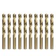 1.0-13mm Cobalt Coated Twist Drill Bit Set HSS M35 Gun Drill Bit for Wood/Metal Hole Cutter Power Tools