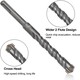 SDS Plus Hammer Electrical Drill Bit Concrete Bits for Hammer Stone Drill