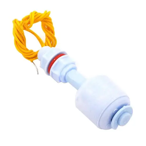 SOCOJE PP plastic small float switch water level switch liquid level sensor anti-corrosion and acid alkali resistance 52MM