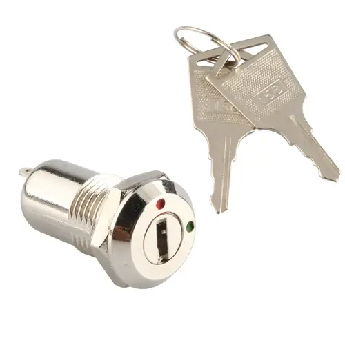 Super durable SCJ0111 12mm sound equipment emergency key switch