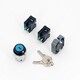 high quality socoje key switches metal 2 position push button switch keyed