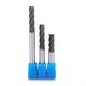 Custom Hrc 45 55 60 65 Cnc 2flutes 4 Flutes Micro square Ball Nose Corner Radius Graphite Milling Cutter Endmill