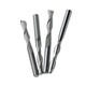 Carbide Milling Cutter Tungsten Steel Wood Milling Cutter 4mm Diameter Double Flutes Spiral Milling Cutter for Wood