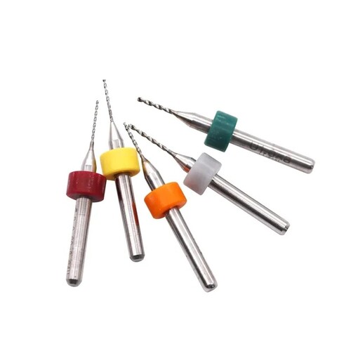 10pcs/set 0.3-1.2mm Tungsten Steel Carbide Mini PCB Drill Bit Print Circuit Board CNC Micro Drilling Bit Set