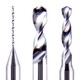 CNC Cutting Tools 0.2-3.1mm Diameter Fixed Shank Carbide Micro Drill Bits for Aluminum PCB Wood Acrylic