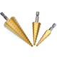 4-32mm HSS Titanium Step Pagoda Drill Bit Conical Stage Drill for Metal Wood High Speed Stepped Drill Power Tools