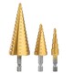 4-32mm HSS Titanium Step Pagoda Drill Bit Conical Stage Drill for Metal Wood High Speed Stepped Drill Power Tools