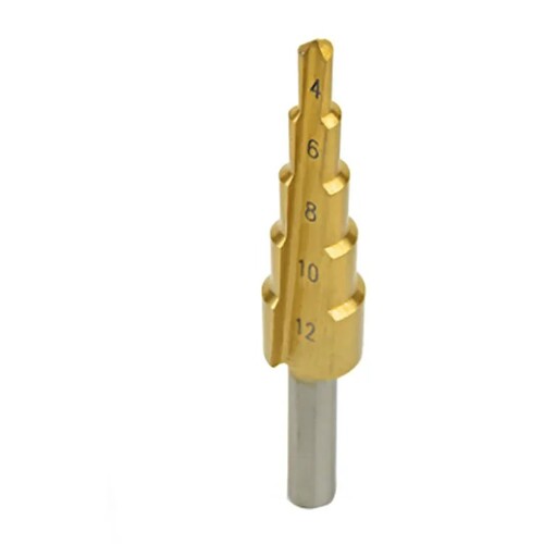 Custom Pagoda Conical Steel Titanium Bit Step Drill Pagoda drill bit Tapered Titanium-coated Drill