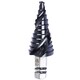 M35 Cobalt Titanium Aluminium Nitride HSS High Speed Steel 4-32MM Straight Flute Triangular Shank Pagoda Step Drill Bits