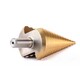 4-39mm Pagoda Drill With Triangular Shank Straight groove Reaming Step Drill Bit