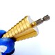 4-32mm HSS Titanium Step Pagoda Drill Bit Conical Stage Drill for Metal Wood High Speed Stepped Drill Power Tools