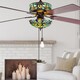 Ceiling Fan Pull Chains 13.6 Inches Fan Pulls 2 Pcs Ceiling Fan Pull Cord Fan Pull Set Pull Switches for Ceiling Fan Light and Lamps