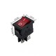 Mini Rectangle 2Pins 3Pins 4Pins Rocker Switches ON-OFF-ON Rocker Switches in Red Black AC 10A 125V 8A 250V