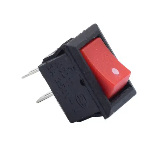 SOCOJE Rocker Switches 2 Position Rocker Switch 3A 250V square  2 Pin Support Customization