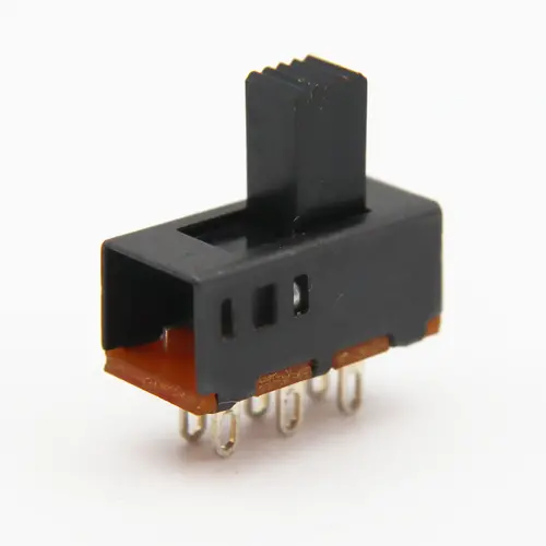 Slide switch Hot sale 3 pins black button base 0.5A250v