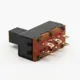 Slide switch Hot sale 3 pins black button base 0.5A250v