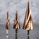 Spiral Flute Cobalt Coated HSS-Co 5% M35 Step Drill Bit