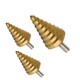 HSS4241 HSS4341 HSS6542 M35 Step Drill Bits