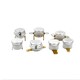 Bimetal Ceramic Thermostat NC Ksd Thermal Protector Manual Reset Limit Switch Thermal Switches