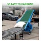 Motorized Belt Conveyor System with Hydraulic Truck Container Vehicle Loading Unloading