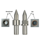 Socoje m3 m4 m5 m6 m8 m10 m12 hard flat hot melt drill bit thermal drill with ce certification 1pc