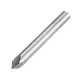 Socoje 6mm Shank 0.1mm Tip Engraving Bit CNC Tool 10/15/20/30/45/60 Degree 1 pc