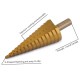 3PCS Step 3-12/4-12/4-20mm Drill Bit Set High Speed Steel Spiral Metal Cone Triangle Shank Hole Metal Drills Pagoda Bit Tools 10Pcs