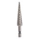 4 pc  3-12/ 4-12/4-20/4-32 mm Pagoda Drill Hexagon Screw Spiral Straight Groove Metal Steel Step Drill Bit