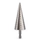 4 pc  3-12/ 4-12/4-20/4-32 mm Pagoda Drill Hexagon Screw Spiral Straight Groove Metal Steel Step Drill Bit