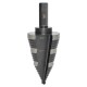 Best Quality  6542 Nitriding Black Step Drill Bit for Metal 3/8 inch Hex Shank 7/8 to 1-3/8 inch Cone Drill Bit Pagoda Drill