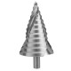 Multifunction 6-60mm  Step Drill Bit Cone Hole Cutter Taper Spiral Groove Conical Stepped Drill Metal Steel Step Drill Bit