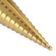 3PCS  Steel Drill Bits 4-12mm 4-20mm 4-32mm Titanium Coated for Heat Reduction Perfect