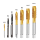 Good Performance  M10*1.25mm Titanium Coated Spiral Point Tap for Tapping Machine