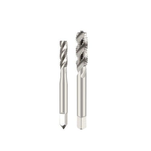 Good Product Customized  M6*1mm Thread Screw Spiral Flute Tap Square Thread Metric Plug Drill Tap Unit Bit for Sale