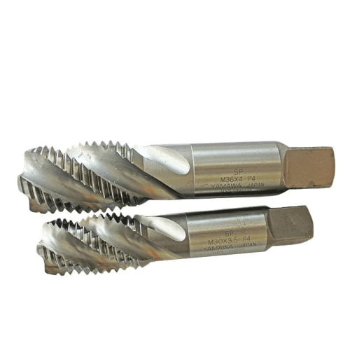 M8*1.25mm screw spiral flute groove screw tap of square thread metric plug hand drill set