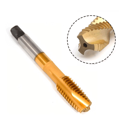 High Quality Taps HSSE M2 M3 M4 M5 M6 M8 M10 M12 Tin Coated Spiral Point Tapp Drill tap unit Tapp drill bit