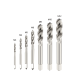 M3 M4 M5 M6 M8 M10 M12 Metric Drill Tap Unit High Speed Steel Titanium Plating Spiral Flute Tap Drill Tap Unit