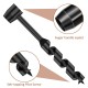 Hand Drill Carbon Steel Manual Auger Drill Portable Manual Survival Drill Bit Self-Tapping Survival Wood Punch Tool 4 Size Options Available