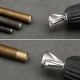 Deburring External Chamfering Tool Triangular/Hexagonal Handle Pagoda Metal Steel Step Drill Bit