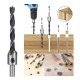 Countersink Drill Bit Set Chamfer Drill 4pcs 3mm-6mm  