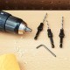 Countersink drill bit Set With 1 Hex Wrench Woodworking Countersink Bit 5PCS 