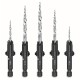 Countersink drill bit Set With 1 Hex Wrench Woodworking Countersink Bit 5PCS 